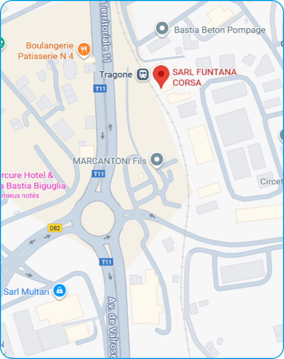 Google Map Funtana Corsa